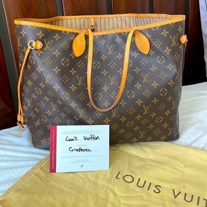 👜 💙 Louis Vuitton Neverfull GM 👜 💙